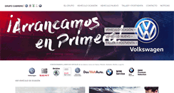 Desktop Screenshot of grupocabrero.com